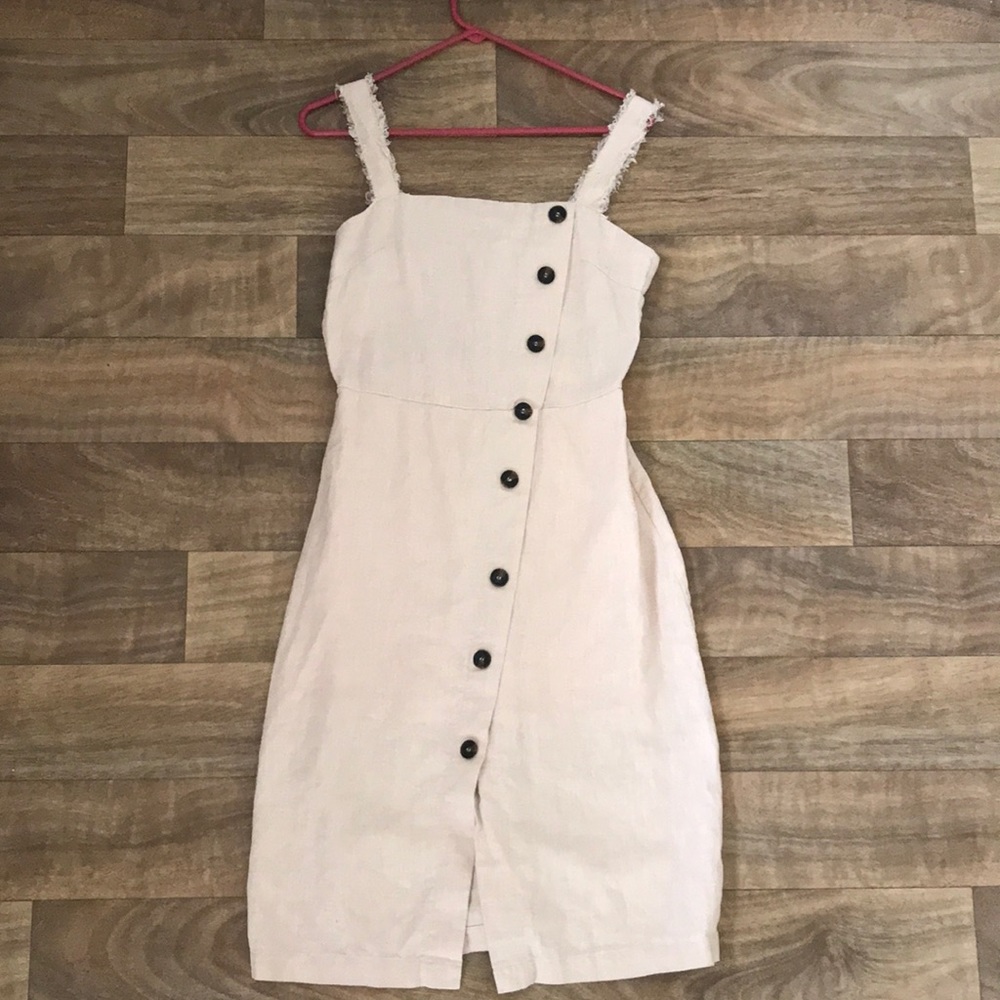 VERA MODA ZOELLE BLUSH PINK MIDI